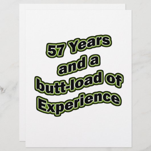 57 butt-load (Front/Back)