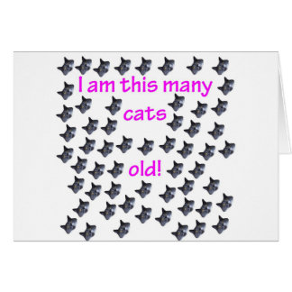 57 Cat Heads Old Cards