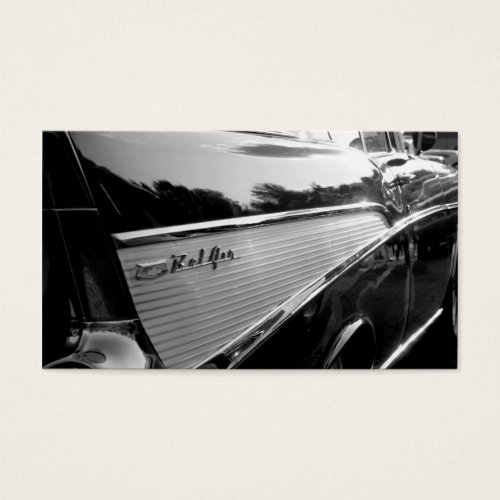 57 Chevy Bel Air Business Card Template