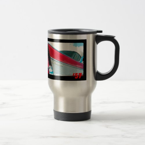 57 Chevy Bel Air Travel Mug