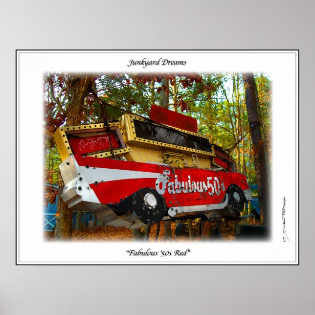 57 Chevy Belair Fabulous Fifties Junkyard Sign (Front)