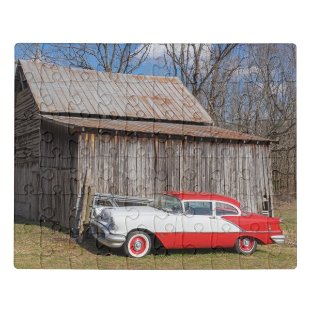 57 Chevy Jigsaw Puzzle (Puzzle Horizontal)