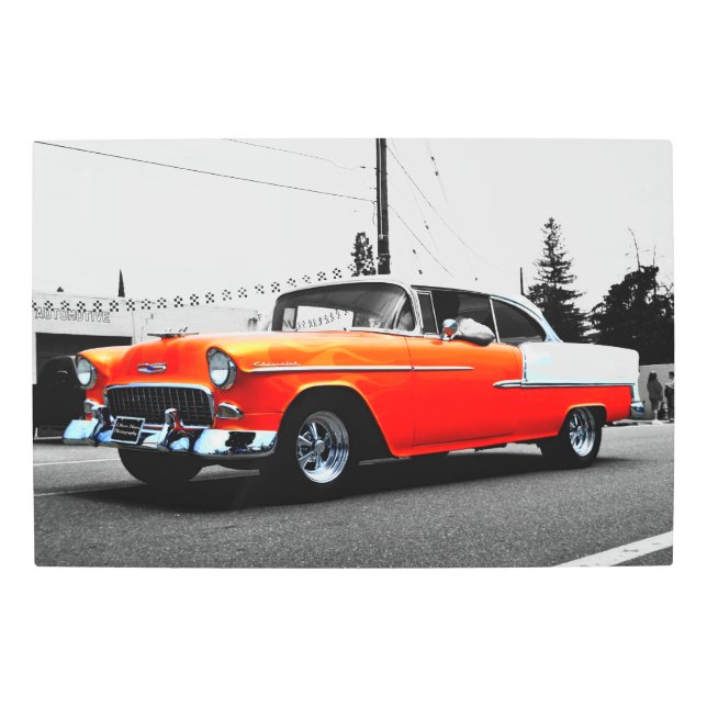 57 Chevy Metal Print (Front)