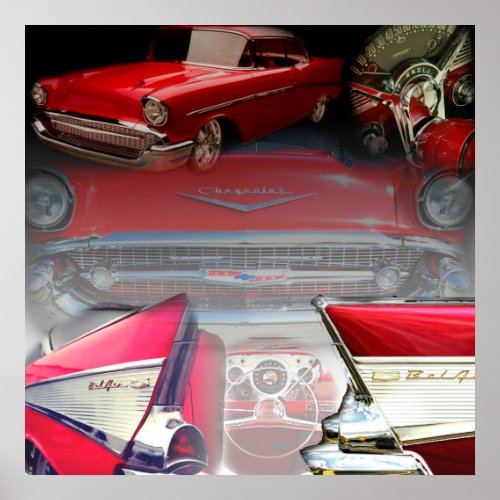 57 Chevy Poster