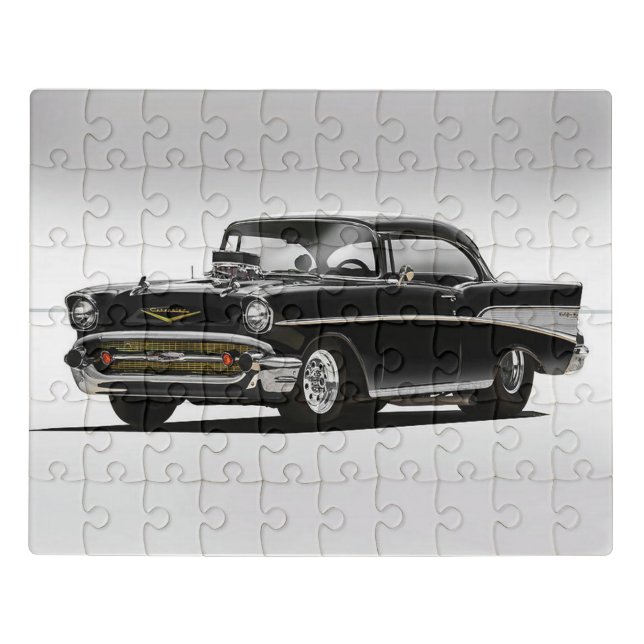 57' Chevy Pro-Street Jigsaw Puzzle (Puzzle Horizontal)
