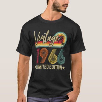 57 Year Old  Vintage 1966  57th Bday T-Shirt