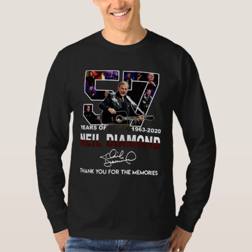 57 Years of Neil Diamond 1963 T_Shirt