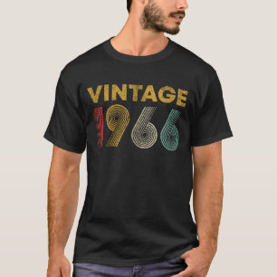 57th Birthday Gift Vintage 1966 57 Years Old T-Shirt