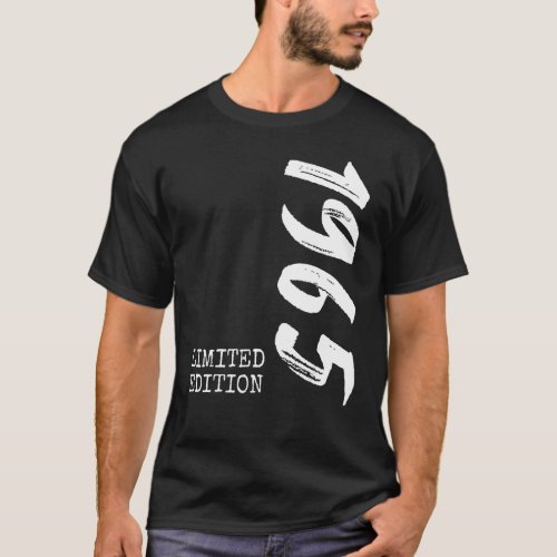 57th Birthday Ladies Mens 57 Years 1965   14 T_Shirt