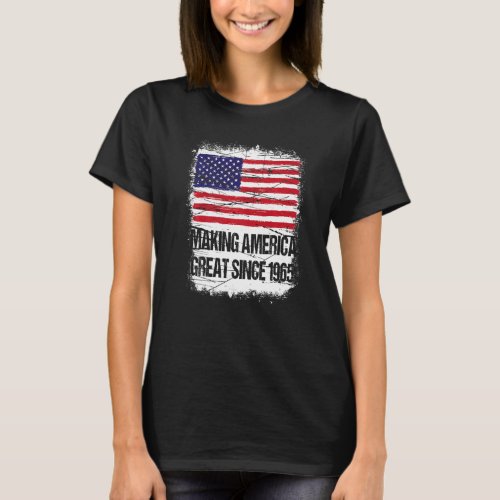 57th Birthday Making America Great Since 1965 T_Shirt