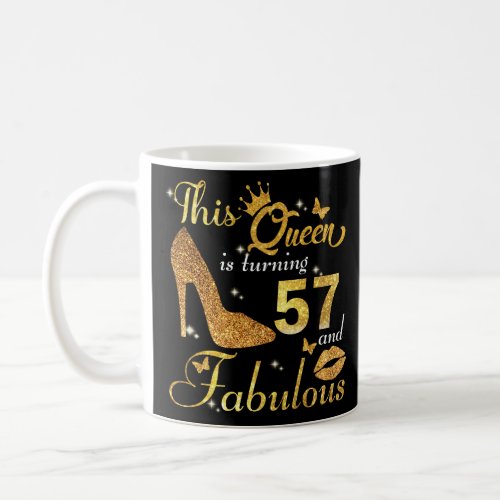 57Th women Birthday   Coffee Mug