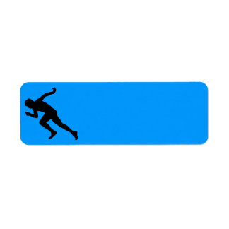 5849 RUNNING MARATHON MAN RUNNER SPORTS COMPETITIO LABEL