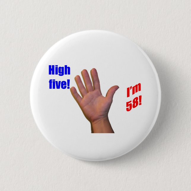 58 High Five! Button (Front)
