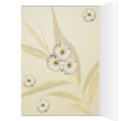 58th Birthday card with daisies. (Inside (Left))