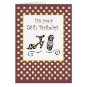 58th Birthday Women's Shoes (Front)