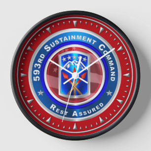 593rd Sustainment Command Clock