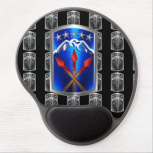 593rd Sustainment Command “Rest Assured” Gel Mouse Pad