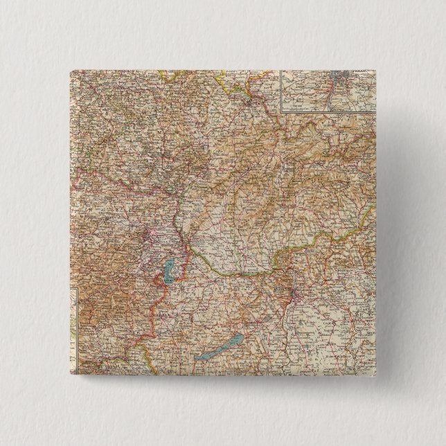 5960 Czechoslovakia, Hungary Pinback Button (Front)