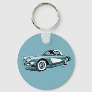 59 Corvette Keychain