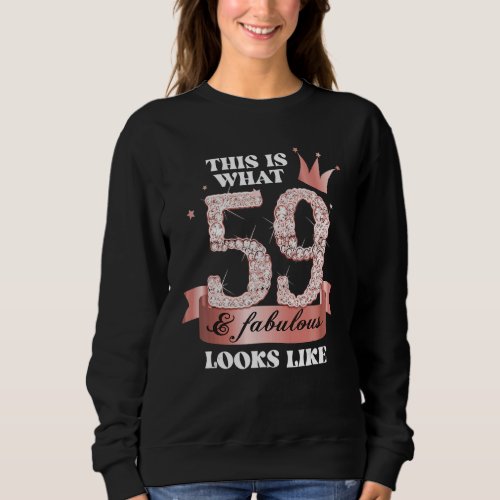 59  Fabulous I Rose And Black Party Group Candid  Sweatshirt
