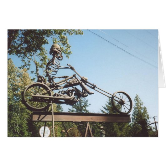 59. Iron Motorbike & Skeleton (Front Horizontal)
