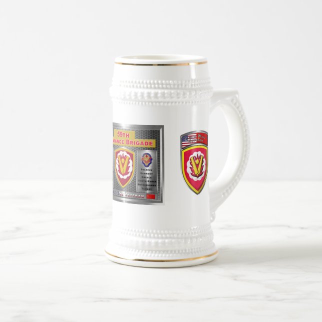 59th Ordnance Brigade  Beer Stein (Front Right)