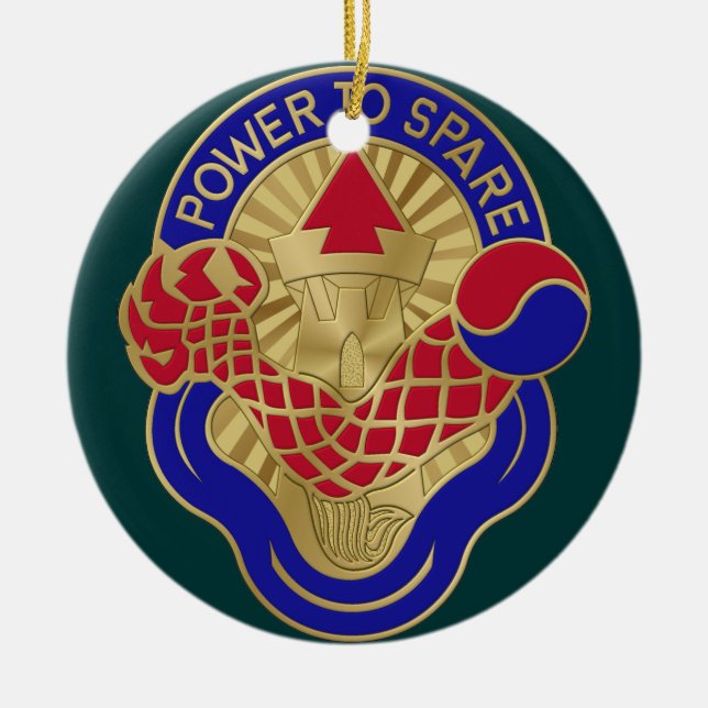 59th Ordnance Brigade Ceramic Ornament (Front)