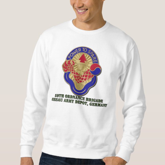 59th Ordnance Brigade Crest Sweatshirt (Front)