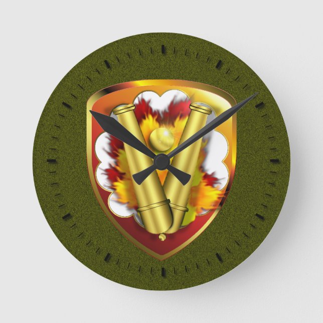 59th Ordnance Brigade - New Style Round Clock (Front)