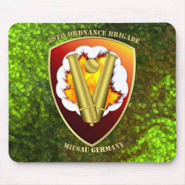 59th Ordnance Brigade Patch Mouse Pad (Front)