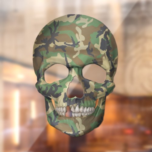 59th Ordnance Brigade Skull Window Cling