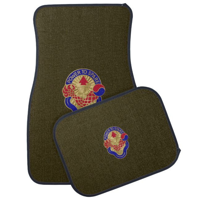59th Ordnance - Power to Spare Car Mat (Set)