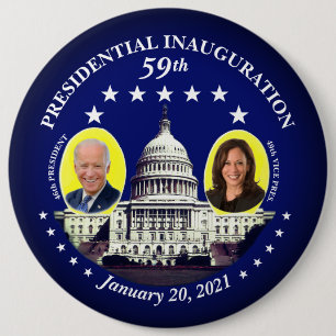 59th President Inauguration Button