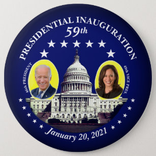 59th President Inauguration Button