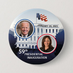 59th Presidential Inauguration Jan. 20, 2021 Button
