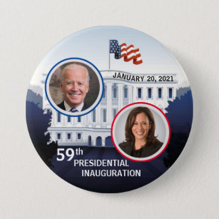 59th Presidential Inauguration Jan. 20, 2021 Button