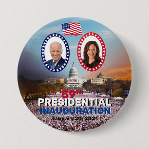 59th Presidential Inauguration Jan. 20, 2021 Button