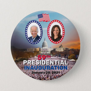 59th Presidential Inauguration Jan. 20, 2021 Button