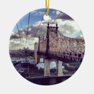 59th Street Bridge Ceramic Ornament