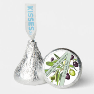 59th Wedding Anniversary Olive  Hershey®'s Kisses®
