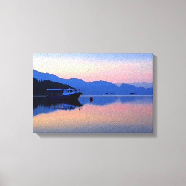 5.00AM Luss Loch Lomond Canvas Print (Front)