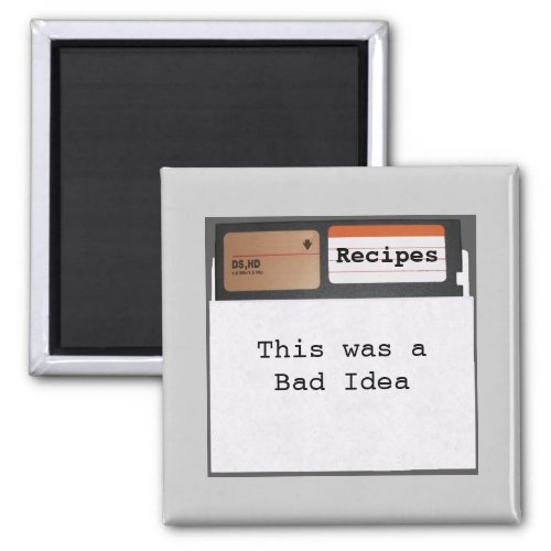 525 inch Floppy Disk Items Magnet
