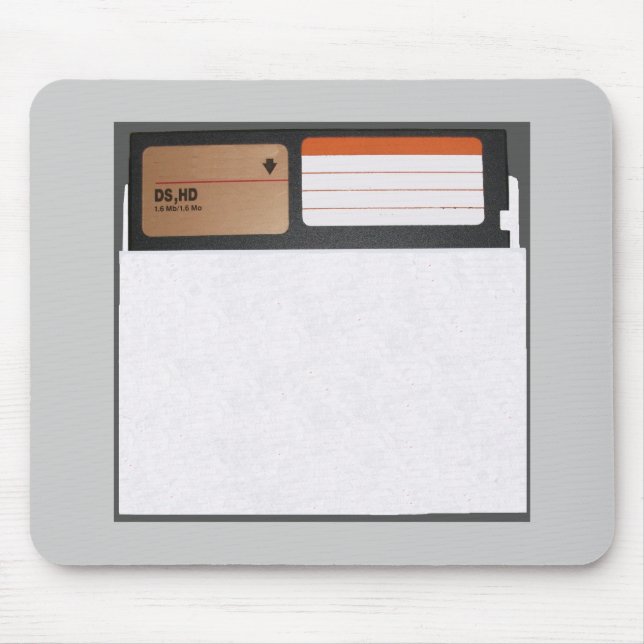 5.25 inch Floppy Disk Items Mouse Pad (Front)