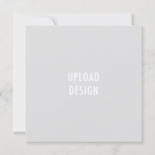 5.25 Square Flat Card Upload Your Design