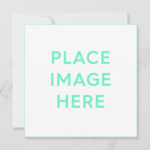 5.25" x 5.25" Square Flat Card
