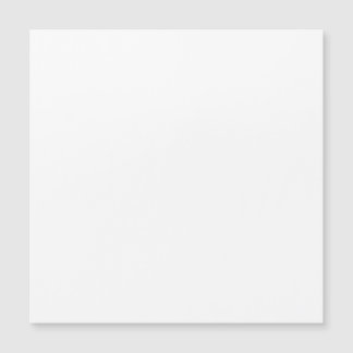 5.25" x 5.25" Square Magnetic Card Invitation
