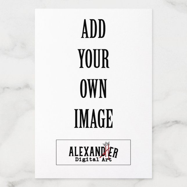 5.25x5.25" Square Envelope Liner (Design)