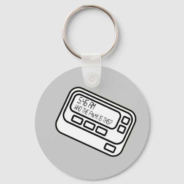 5:46 In the Morning Keychain (Front)