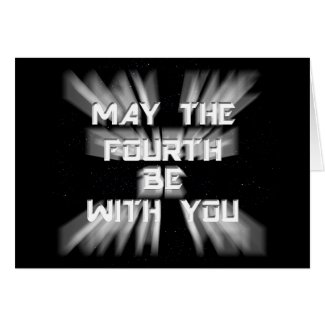 5-4  May the Fourth Card