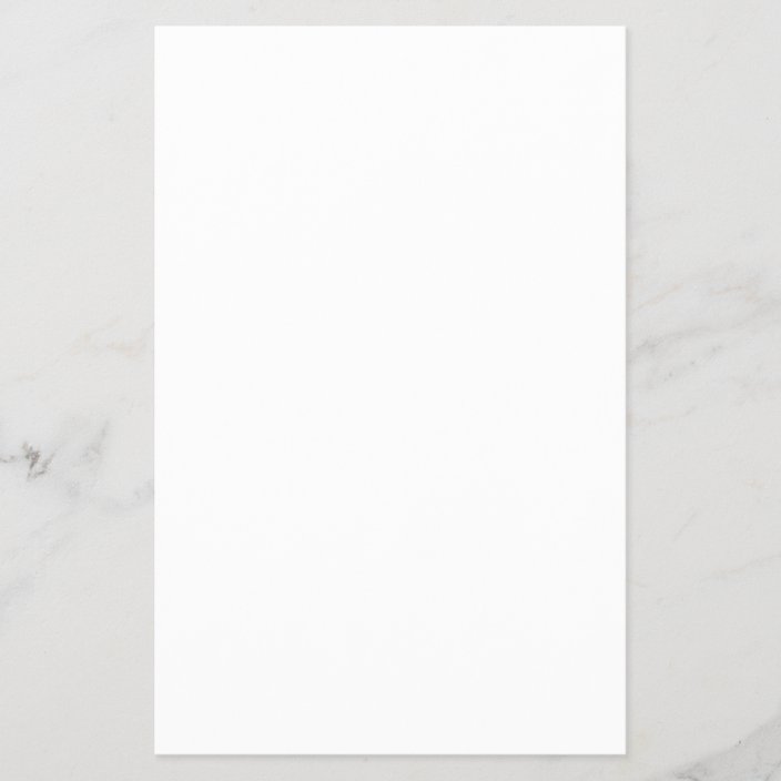 5 Inch Paper 5.5 inches by 8.5 inches Plain Paper Sheet | Zazzle